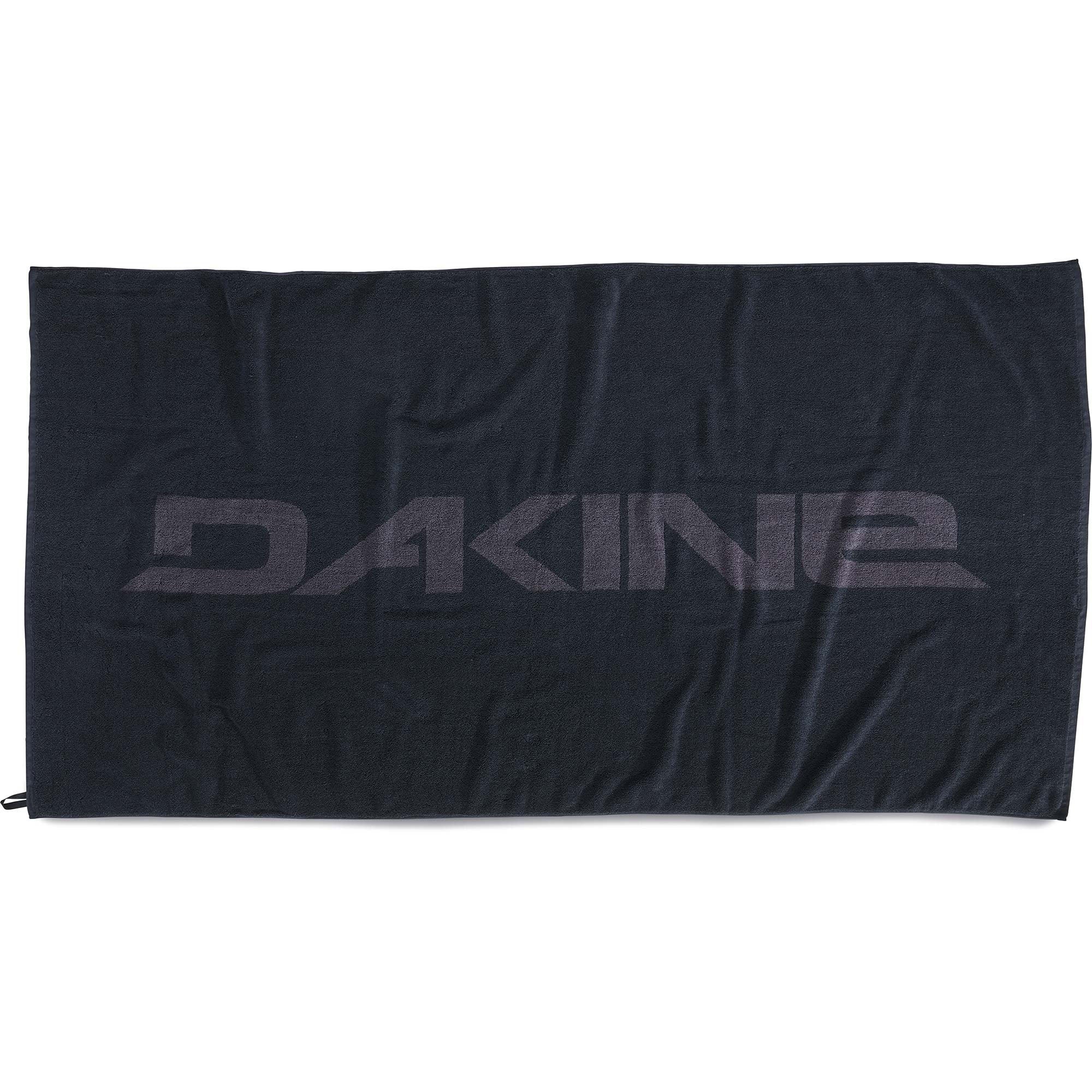 DAKI JACQUARD BEACH TOWEL BLK