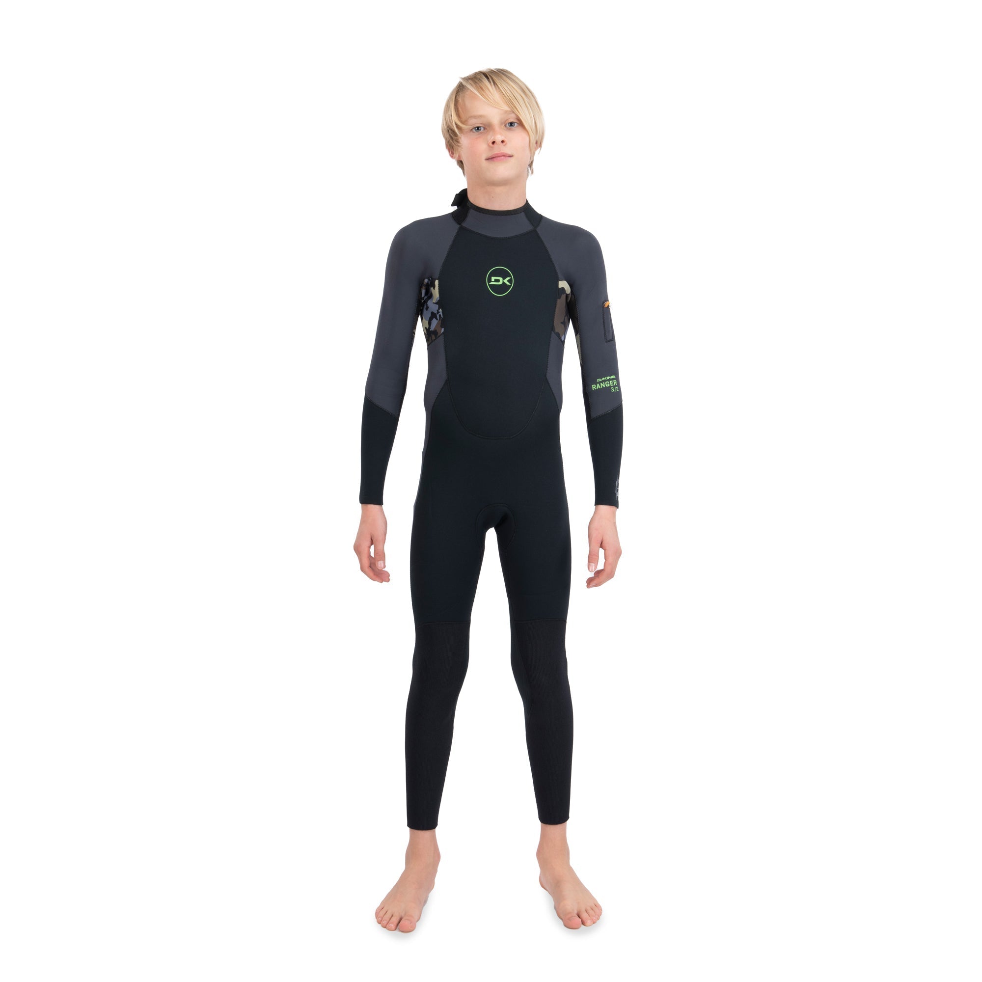 Dakine Kids Ranger Surf Hybrid Back Zip 3/2mm