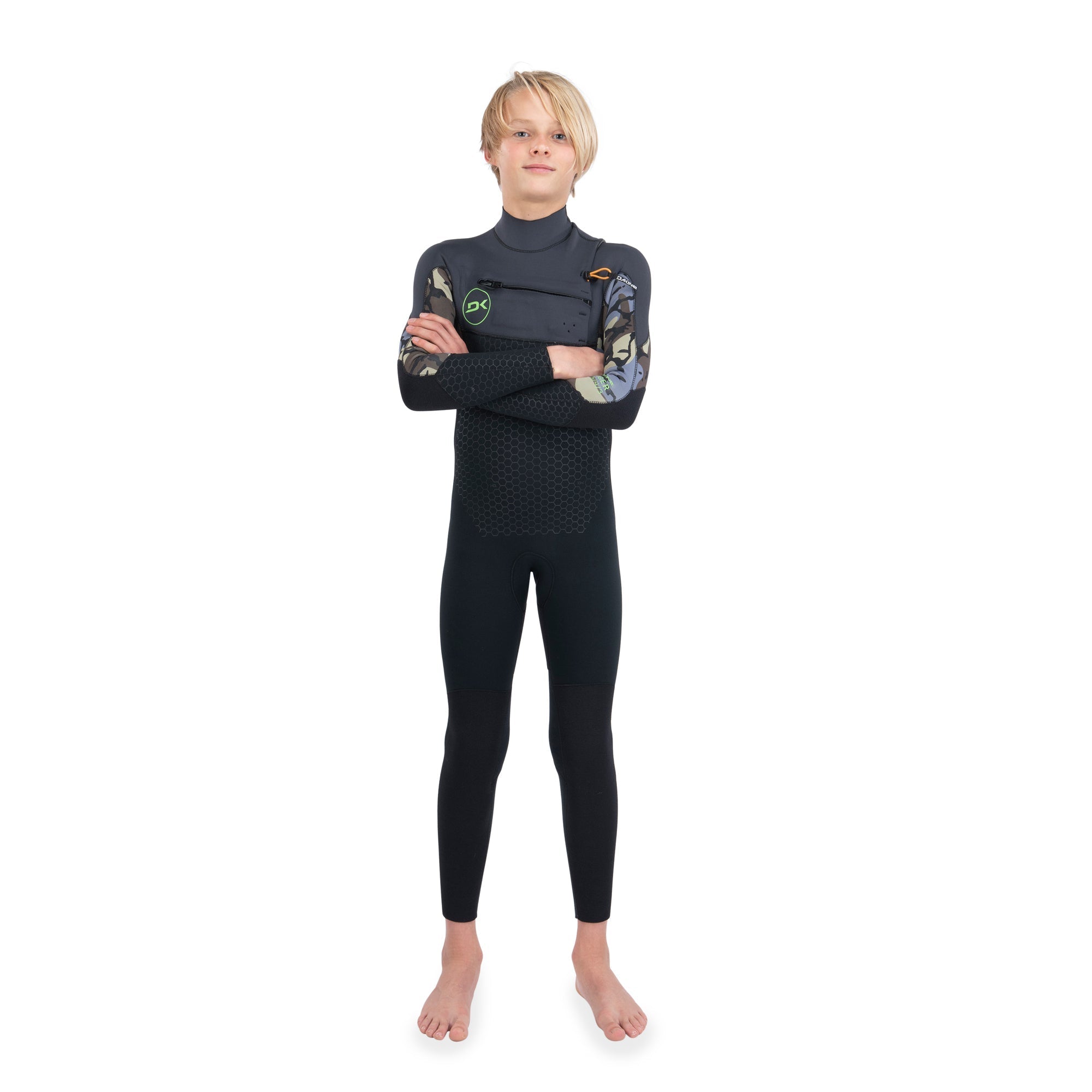 Dakine Kids Ranger Surf Hybrid Chest Zip 5/4mm
